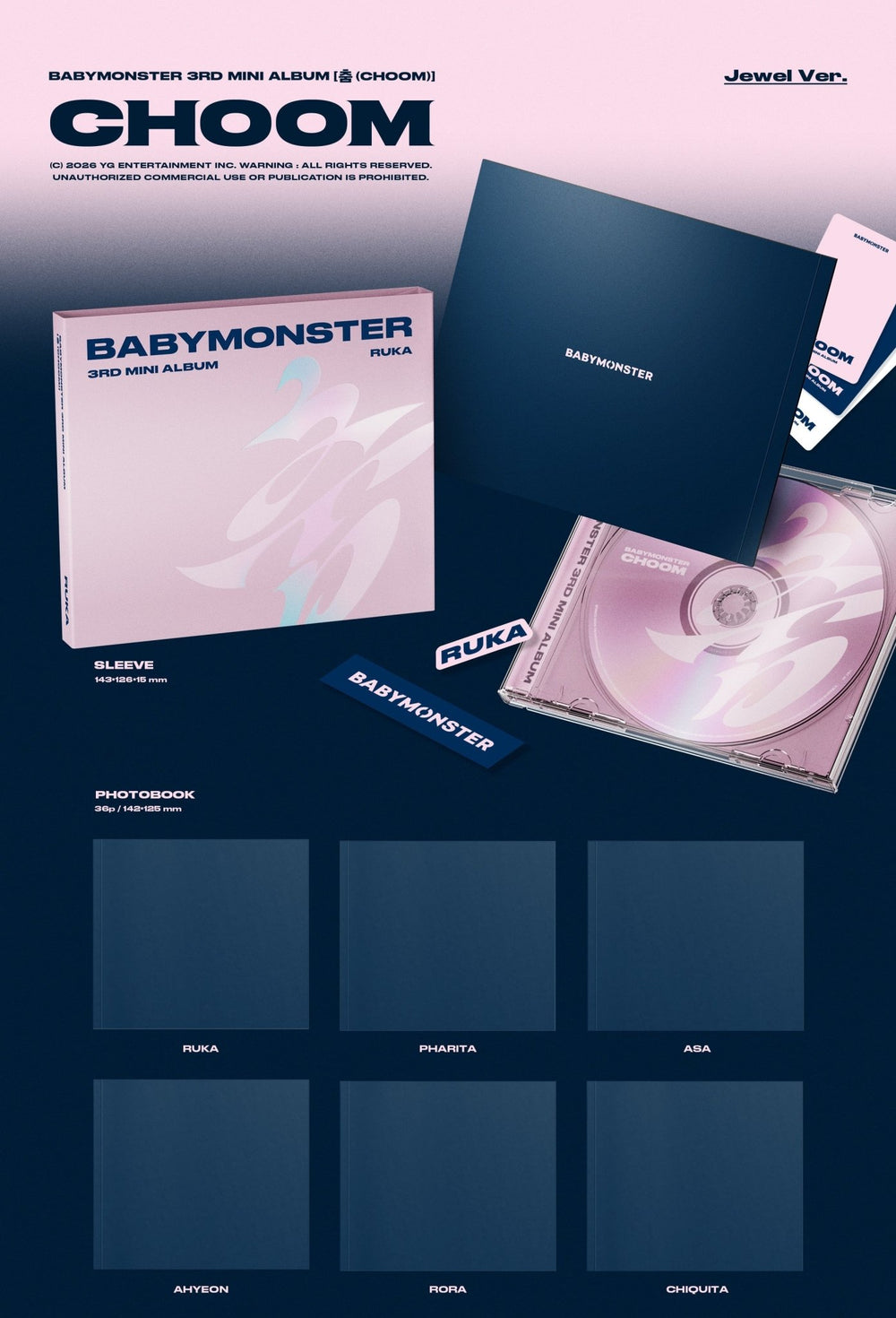 BABYMONSTER - CHOOM (JEWEL Ver.) - SeoulMate