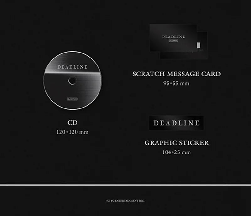 BLACKPINK - DEADLINE (Gray Ver.) (3rd Mini - Album) - SeoulMate