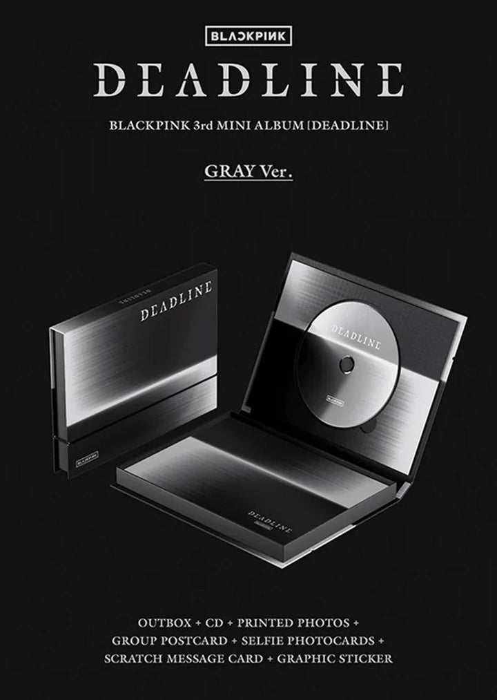 BLACKPINK - DEADLINE (Gray Ver.) (3rd Mini - Album) - SeoulMate