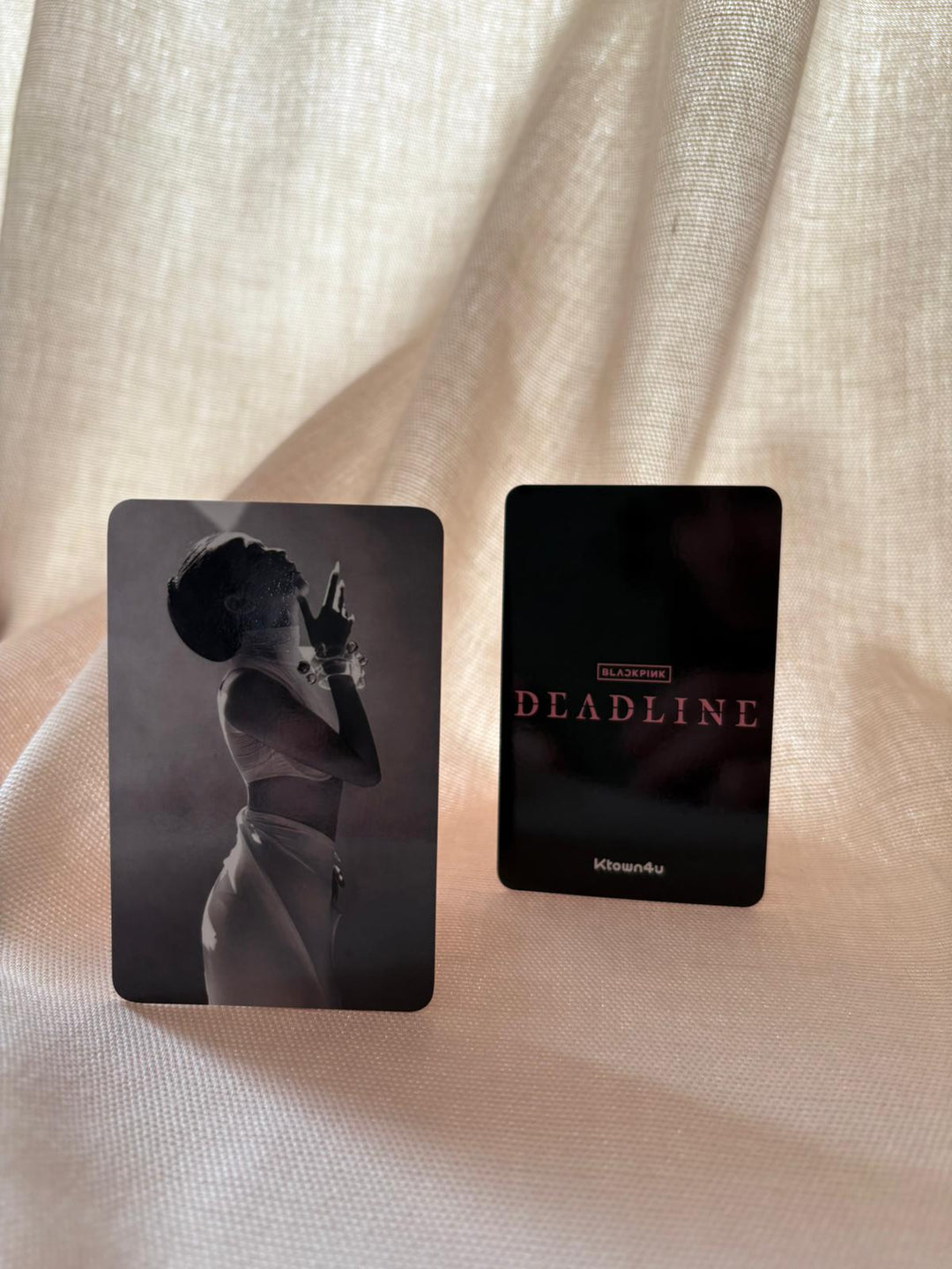 BLACKPINK - DEADLINE Ktown4u Fotokarte Photocard (Black Ver.) - SeoulMate