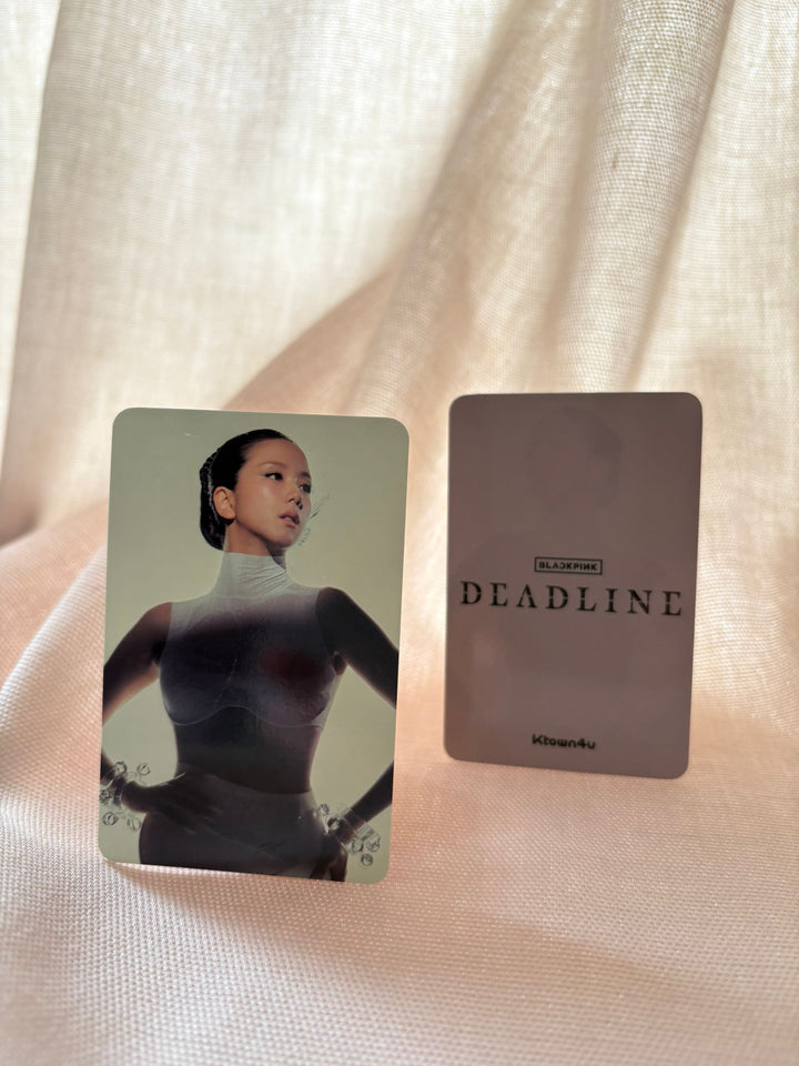 BLACKPINK - DEADLINE Ktown4u Fotokarte Photocard (Silver Ver.) - SeoulMate