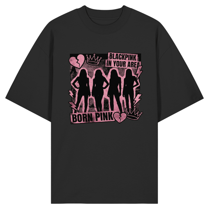 Blackpink In Your Area - Organic Oversize Shirt - SeoulMate