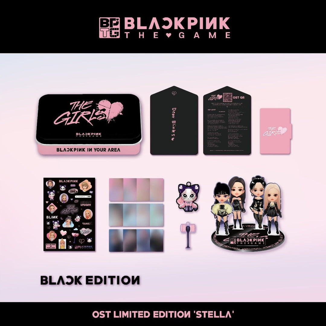 BLACKPINK - THE GIRLS (THE GAME O.S.T) Stella Ver. Limited Edition - SeoulMate