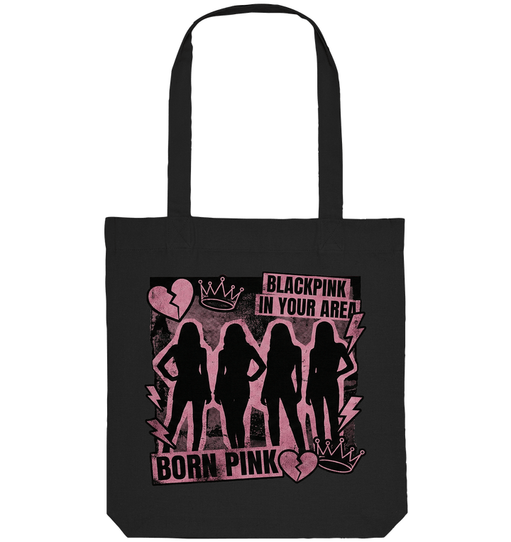 Blackpink Tote Bag "Born Pink" Jutebeutel - SeoulMate