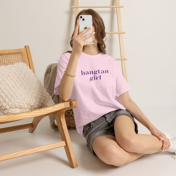 BTS - "Bangtan Girl" Army Fan T-Shirt - SeoulMate