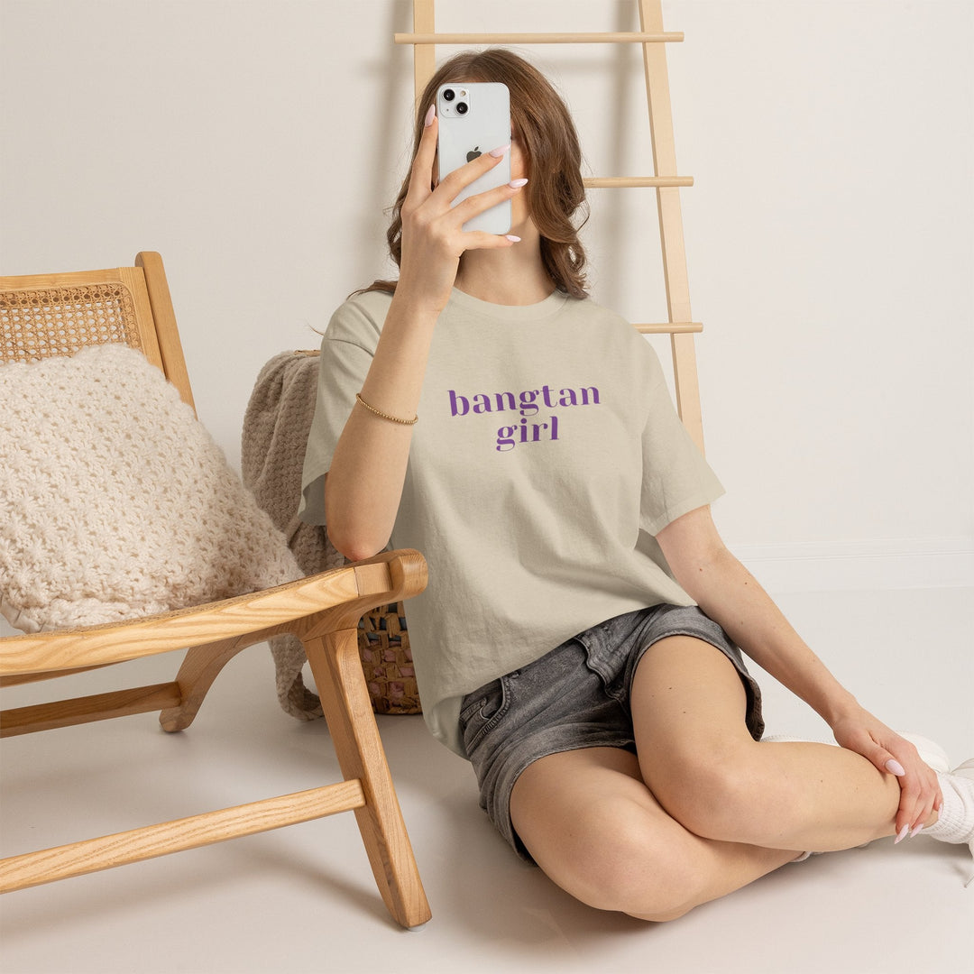 BTS - "Bangtan Girl" Army Fan T-Shirt - SeoulMate