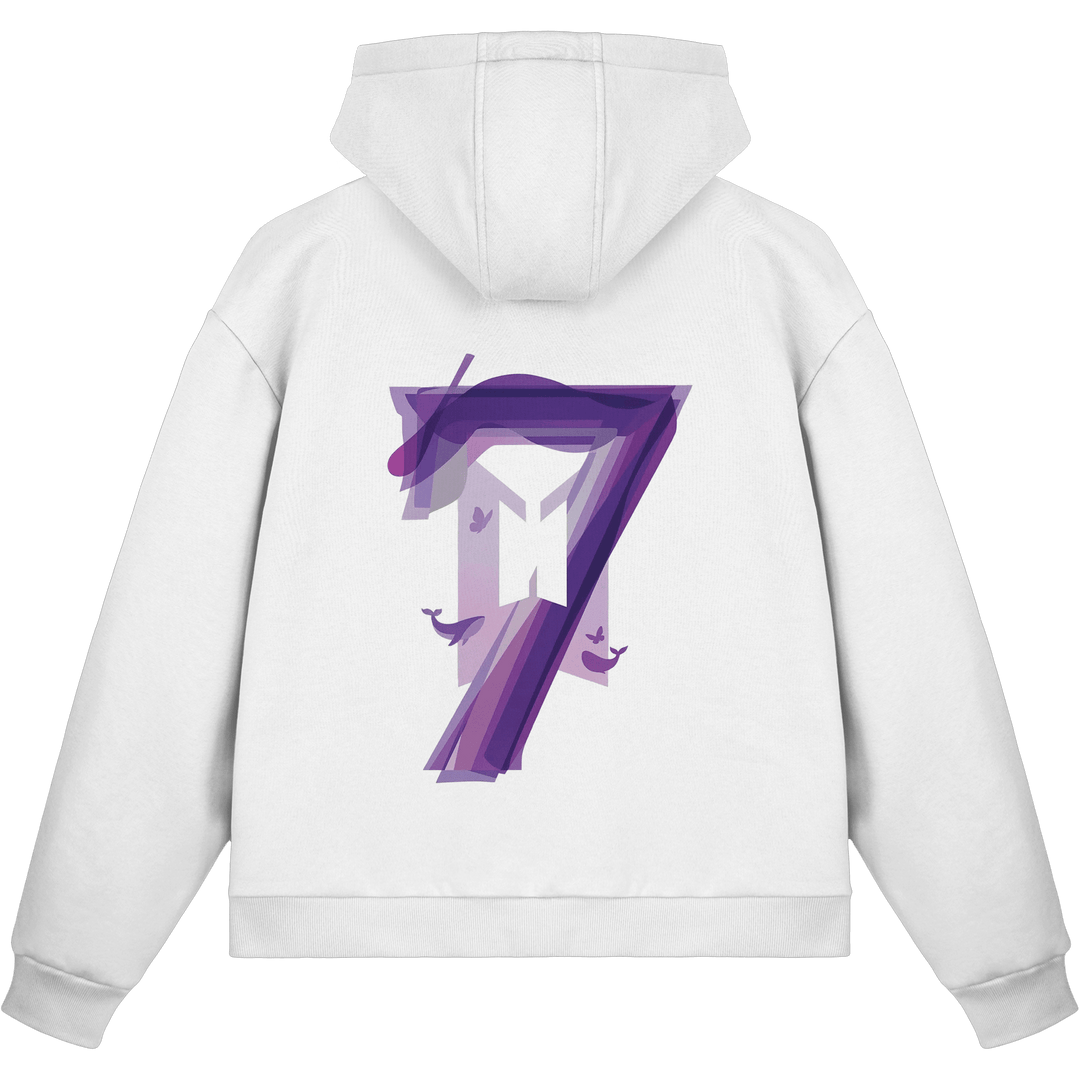 BTS Borahae 7 - Fluffy Boxcut Zipper - SeoulMate