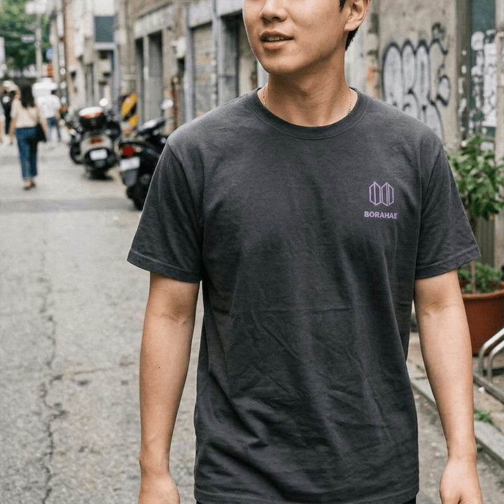 BTS Borahae "7" T-Shirt – I Purple You Army Shirt - SeoulMate