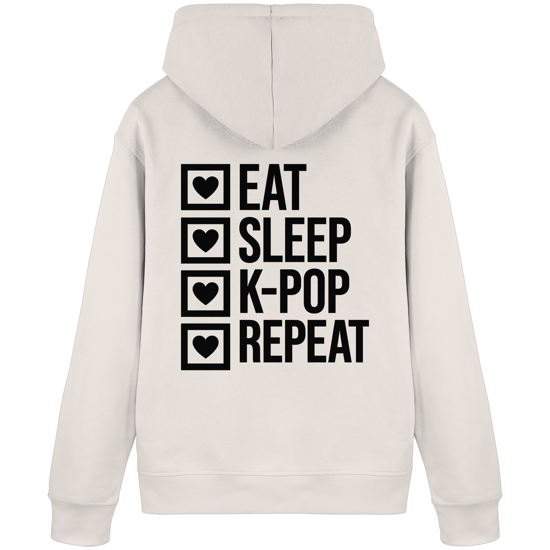 Eat, Sleep, K - Pop, Repeat - Hoodie - Unisex Kapuzenpullover für K - Pop - Fans - SeoulMate