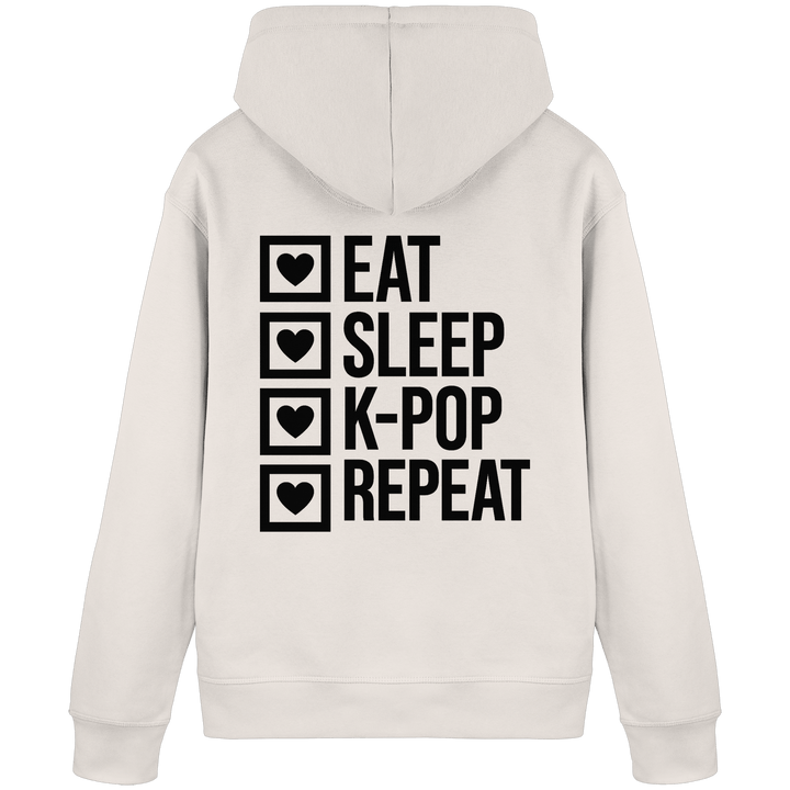Eat, Sleep, K - Pop, Repeat - Hoodie - Unisex Kapuzenpullover für K - Pop - Fans - SeoulMate