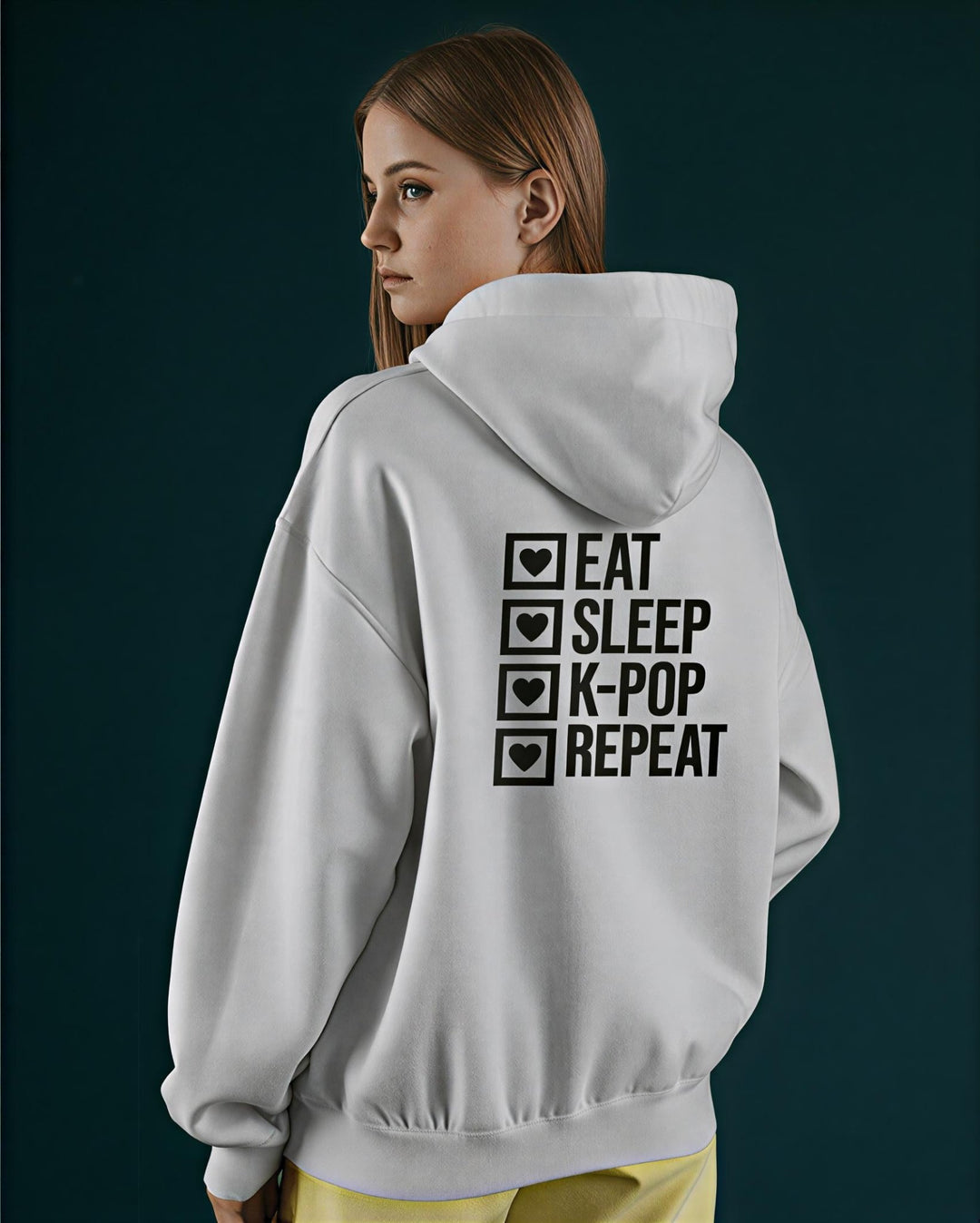 Eat, Sleep, K - Pop, Repeat - Hoodie - Unisex Kapuzenpullover für K - Pop - Fans - SeoulMate