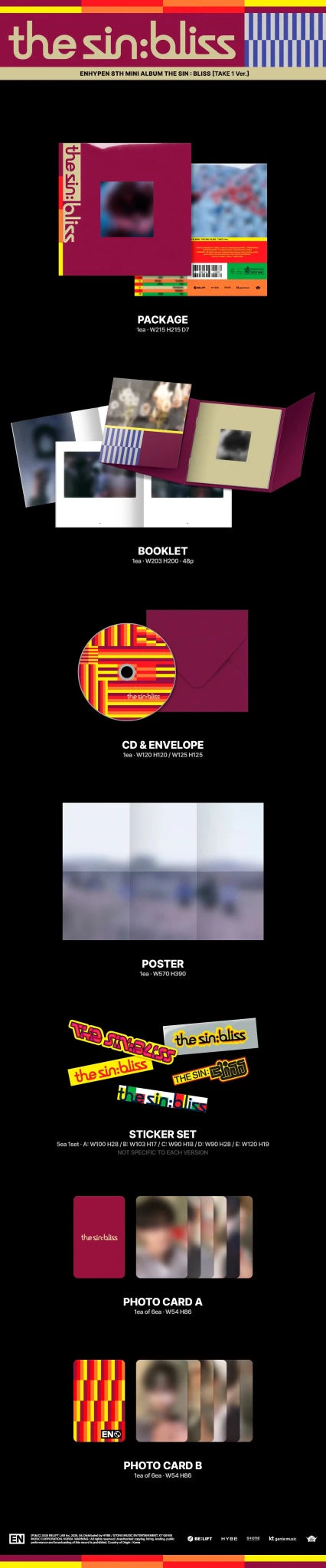 ENHYPEN - THE SIN : BLISS (8th Mini Album) - SeoulMate