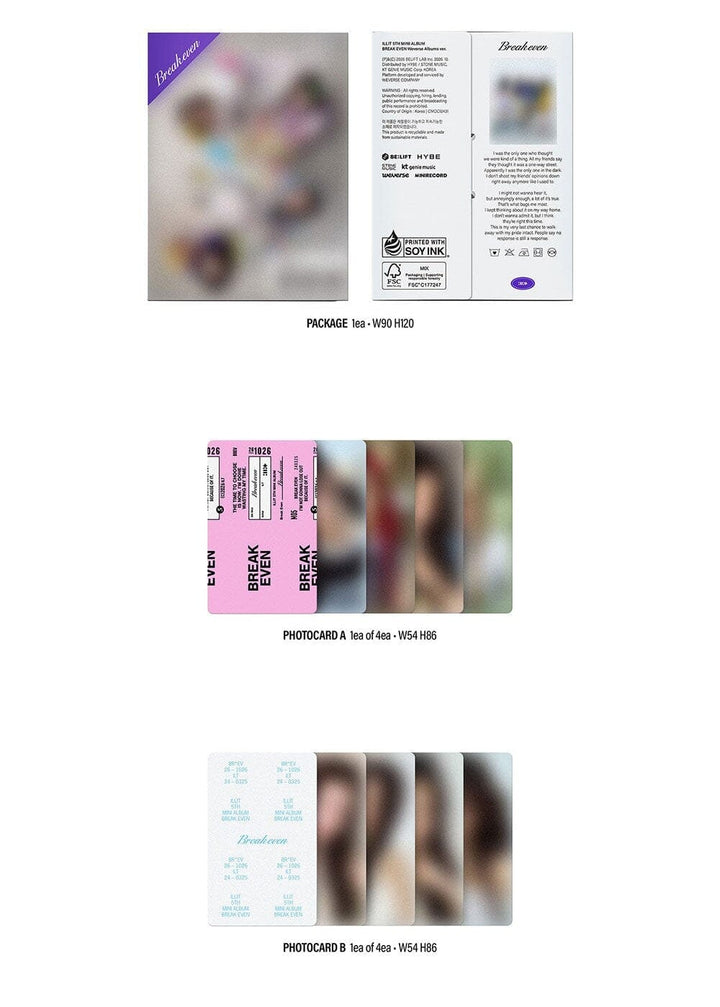 ILLIT - Break Even (WeVerse Albums Ver.) - SeoulMate