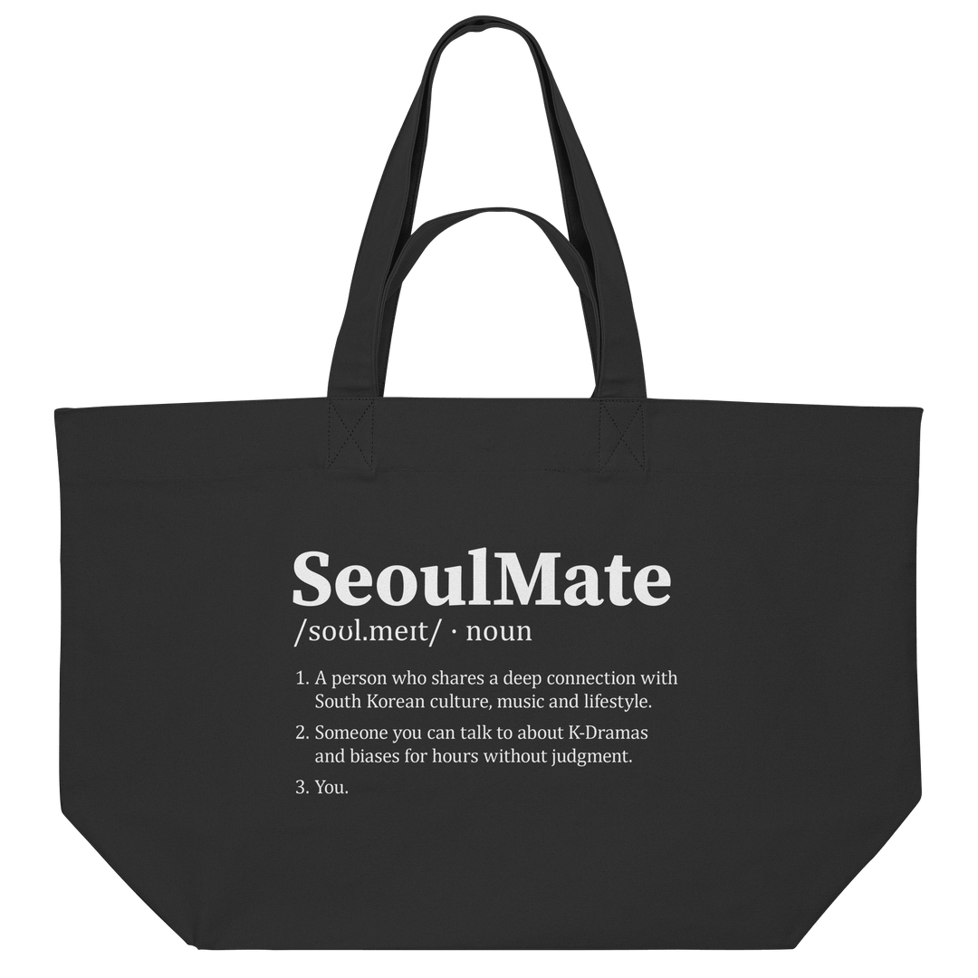 K - (Pop) - Fan Organic Shopping Bag "SeoulMate" - SeoulMate