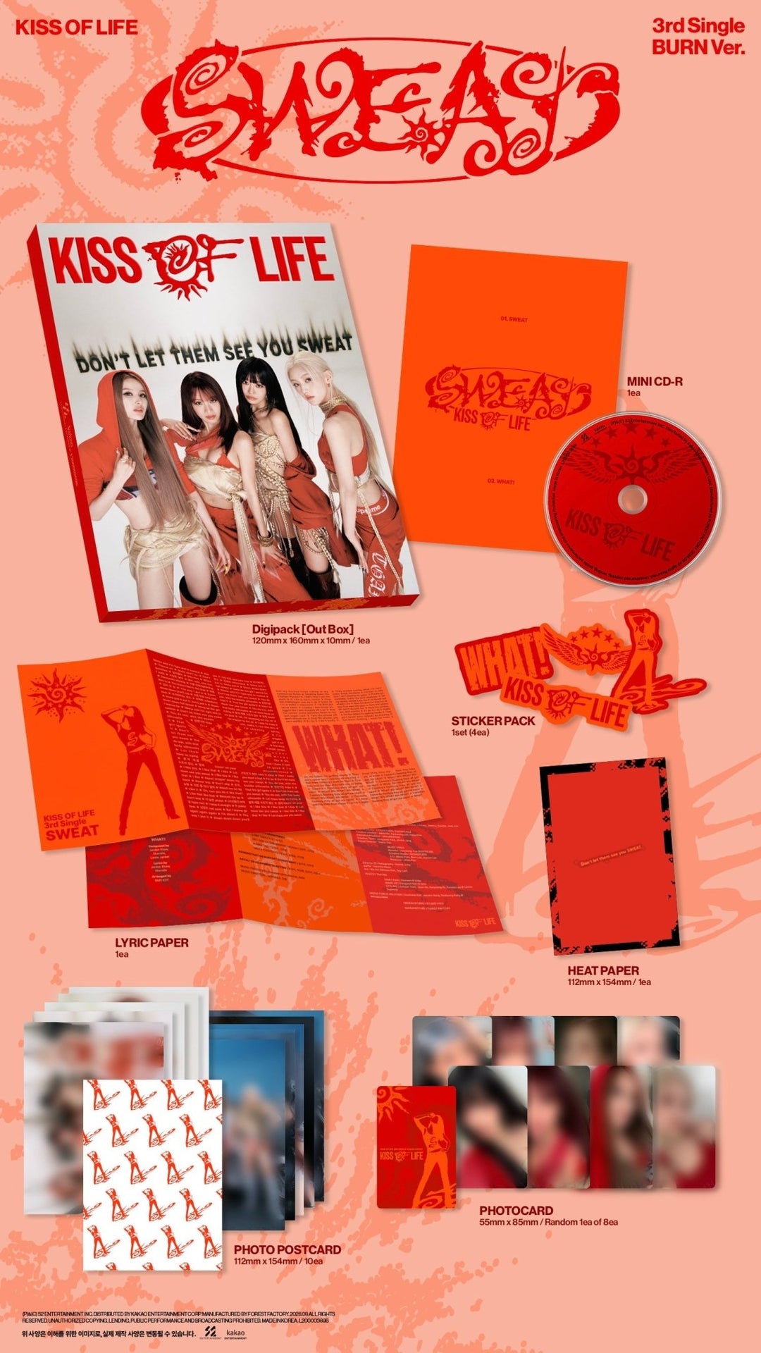 KISS OF LIFE - SWEAT - SeoulMate