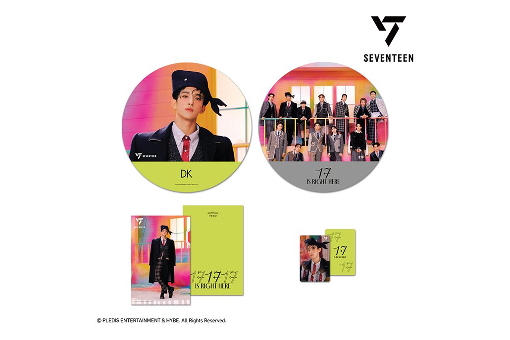 SEVENTEEN - 17 IS RIGHT HERE MD - Mini Poster & Image Picket Package - Seoul - Mate