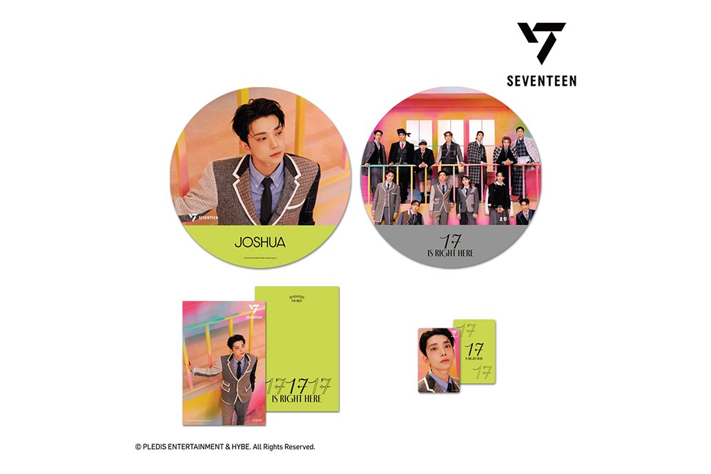 SEVENTEEN - 17 IS RIGHT HERE MD - Mini Poster & Image Picket Package - Seoul - Mate