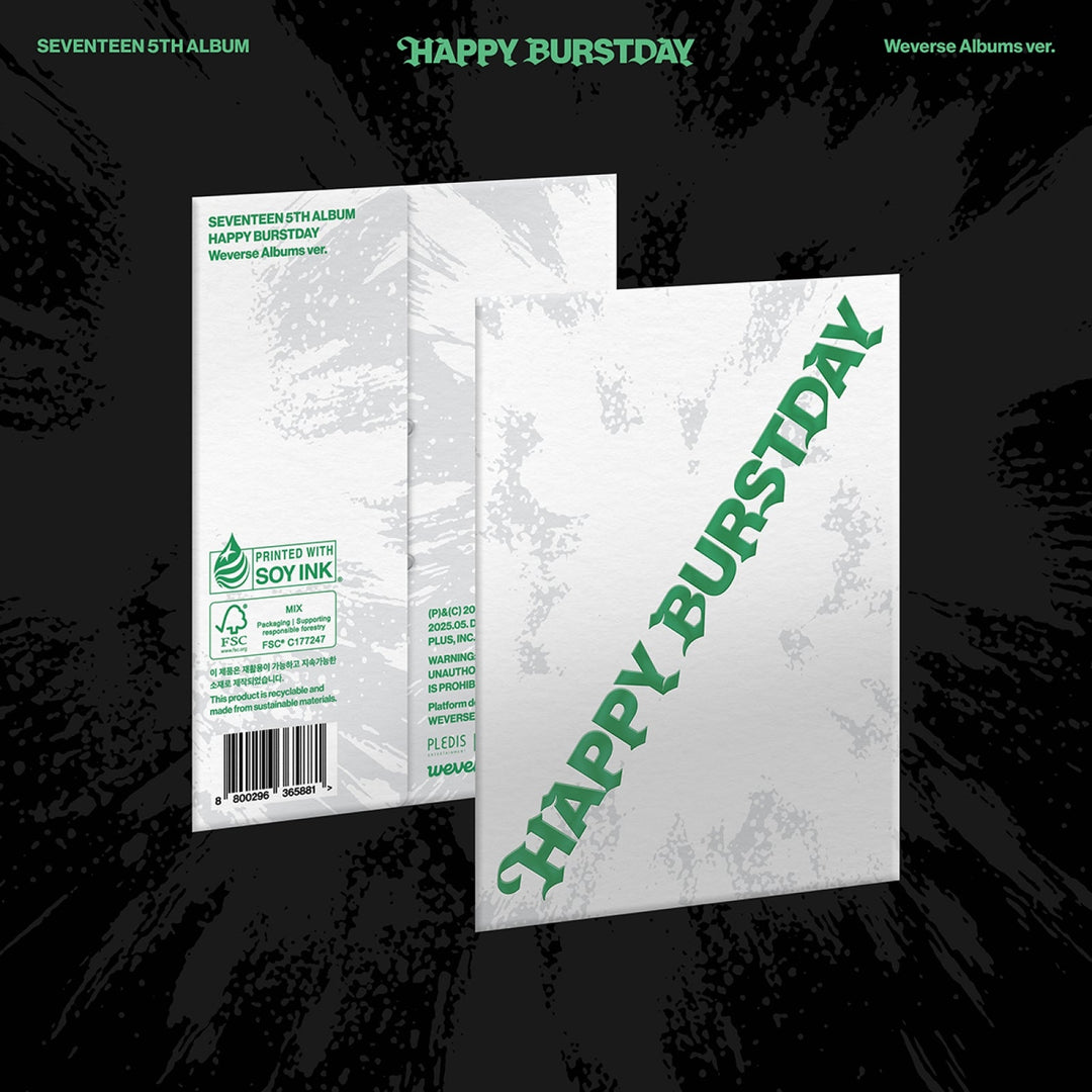 SEVENTEEN - Happy Burstday (5th Album) (WeVerse Albums Ver.) - SeoulMate