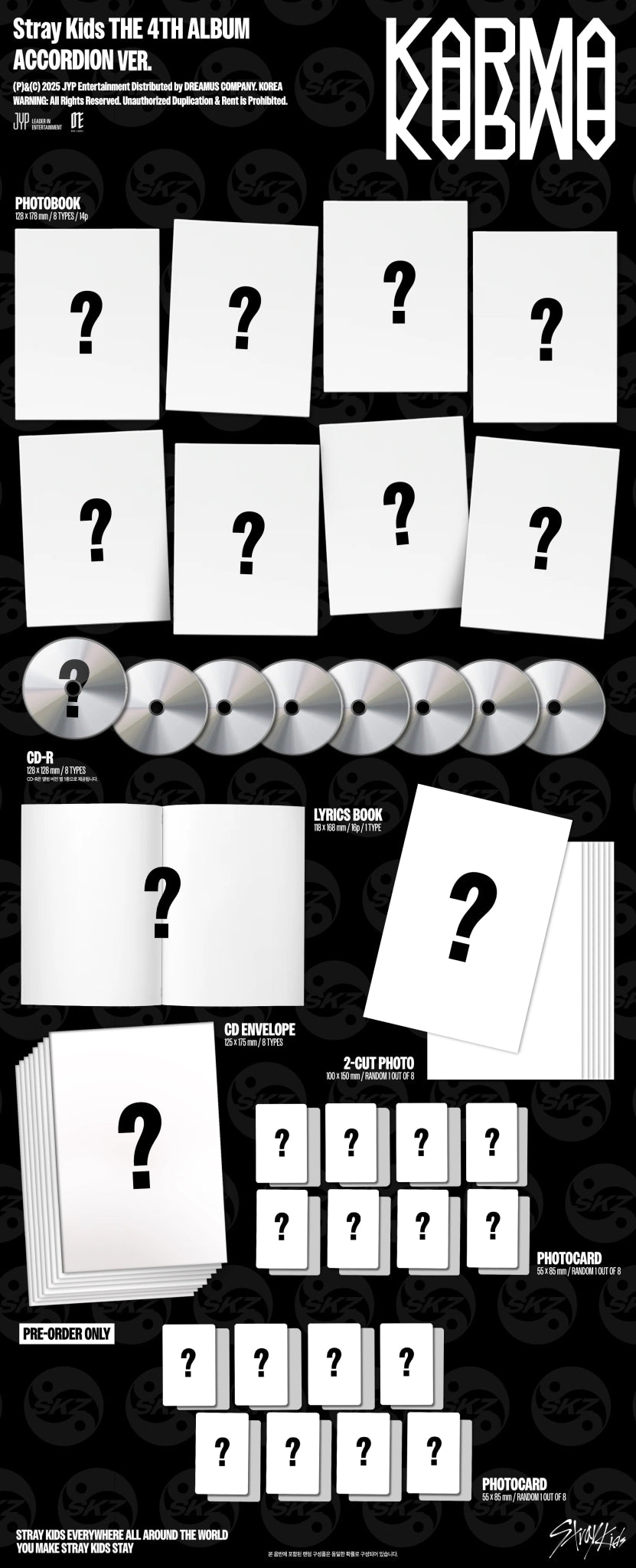 Stray Kids - KARMA - 4th Full Album (Accordion Ver.) - SeoulMate