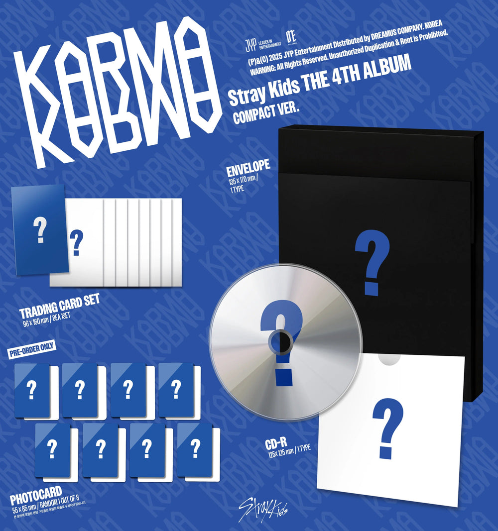 Stray Kids - KARMA - 4th Full Album (Compact Ver.) - SeoulMate