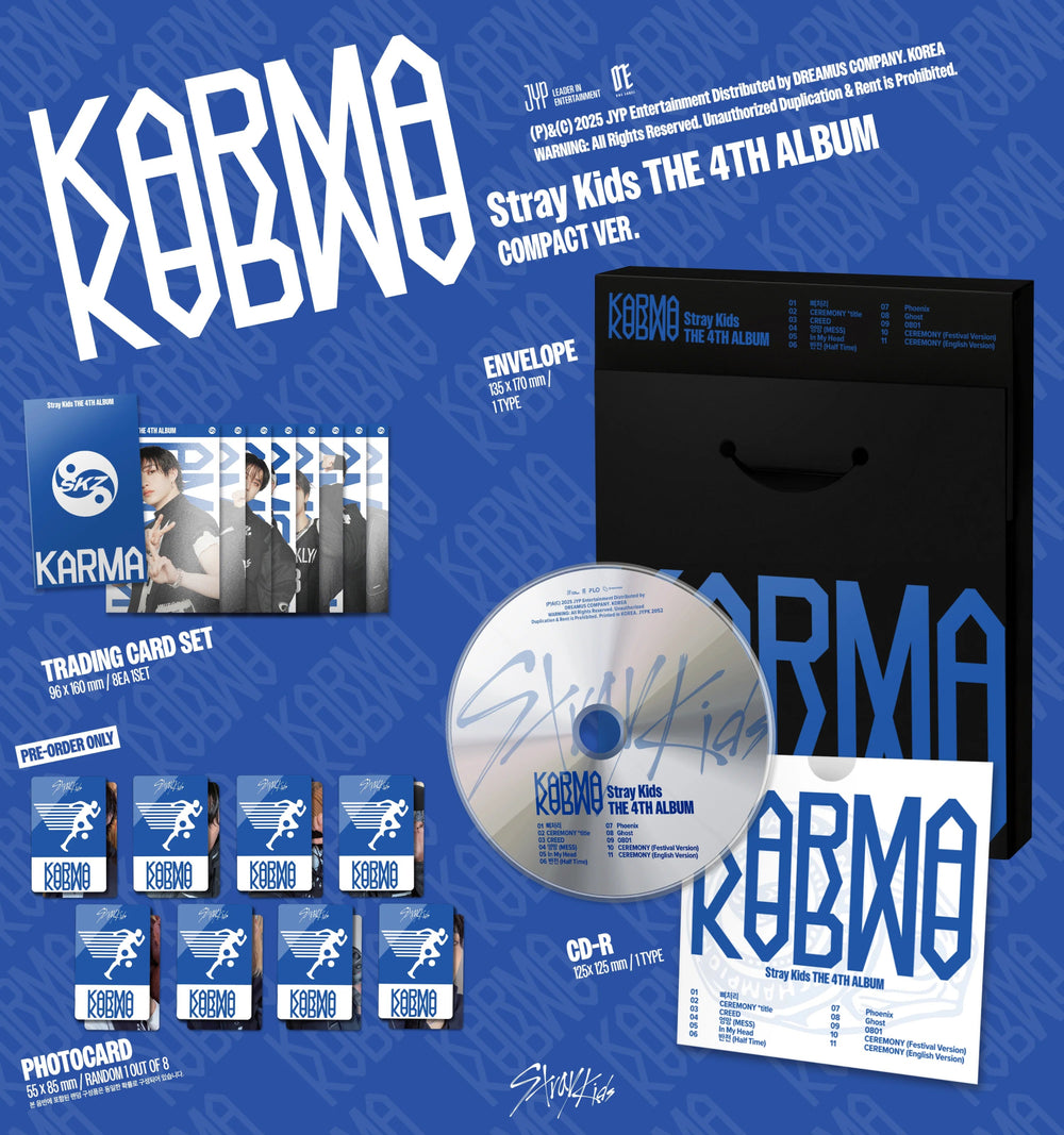 Stray Kids - KARMA - 4th Full Album (Compact Ver.) - SeoulMate