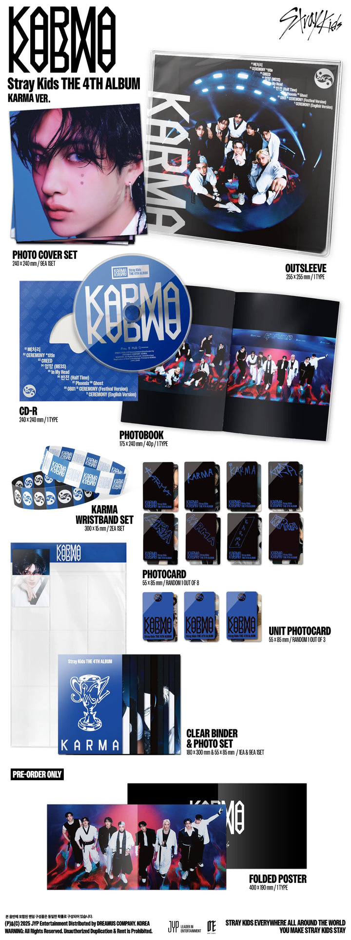 Stray Kids - KARMA - 4th Full Album (Limited KARMA Ver.)