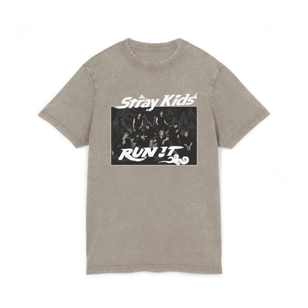 Stray Kids - "RUN IT" Streetwear T-Shirt - SeoulMate