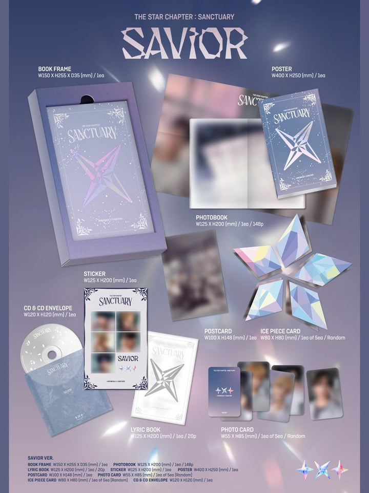 (+ WITHMUU Fotokarte) TXT - THE STAR CHAPTER : SANCTUARY (7th Mini Album) - Seoul - Mate