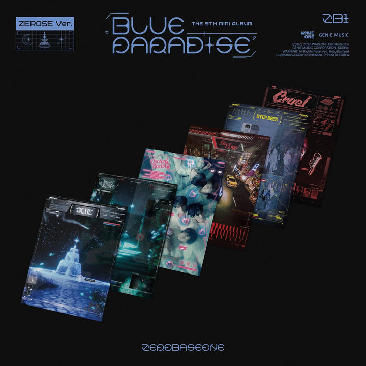 ZEROBASEONE - BLUE PARADISE (Zerose Ver.) - SeoulMate