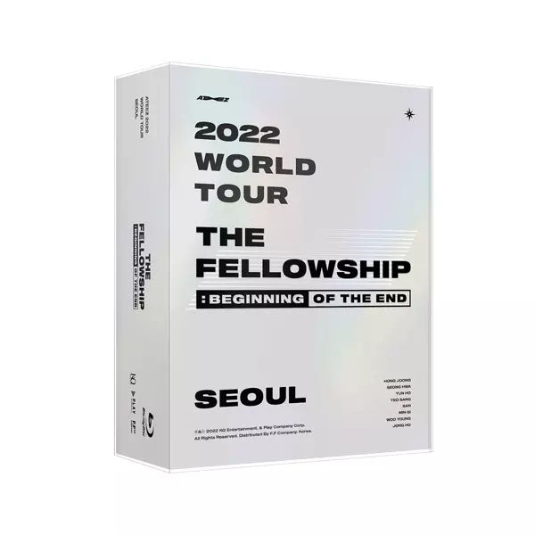 ATEEZ - The Fellowship: Beginning of the End Seoul BLU-RAY (2022 World Tour) - Seoul-Mate