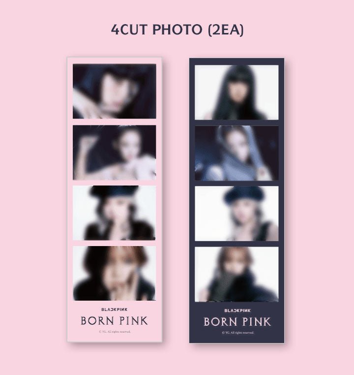 Blackpink - 4-CUT Photo Set + Sticker - Seoul-Mate