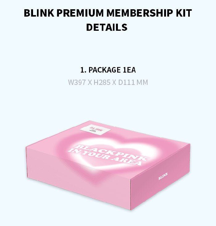 BLACKPINK - BLINK Membership Premium Kit – Seoul-Mate