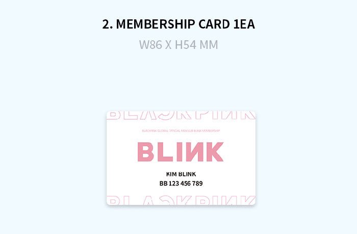BLACKPINK - BLINK Membership Premium Kit - Seoul-Mate