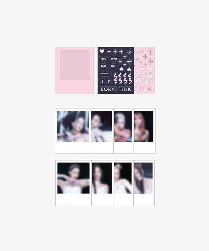 Blackpink - Polaroid Photo + Sticker Set - Seoul-Mate