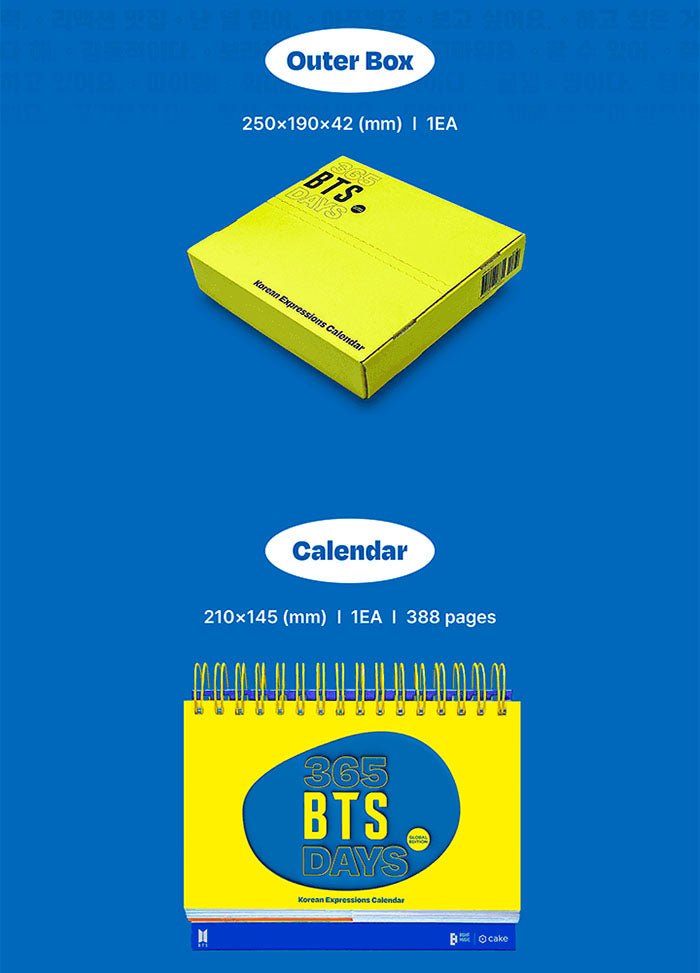 BTS - 365 BTS DAYS (Learn Korean Series) - Seoul-Mate