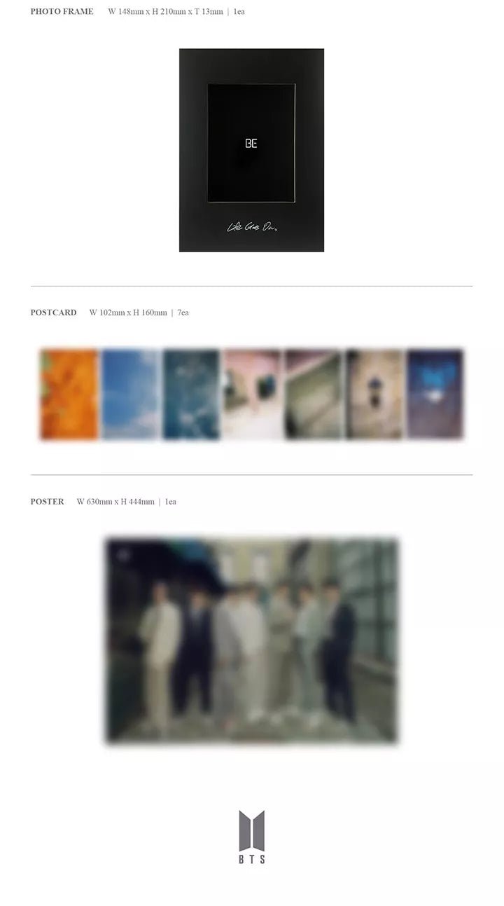 BTS - BE (Deluxe Edition) 5th Studio Album – Seoul-Mate