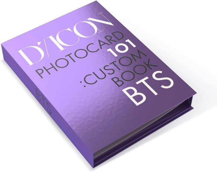 BTS DICON Photocard 101: Custom Book Behind BTS Since 2018 - Seoul-Mate