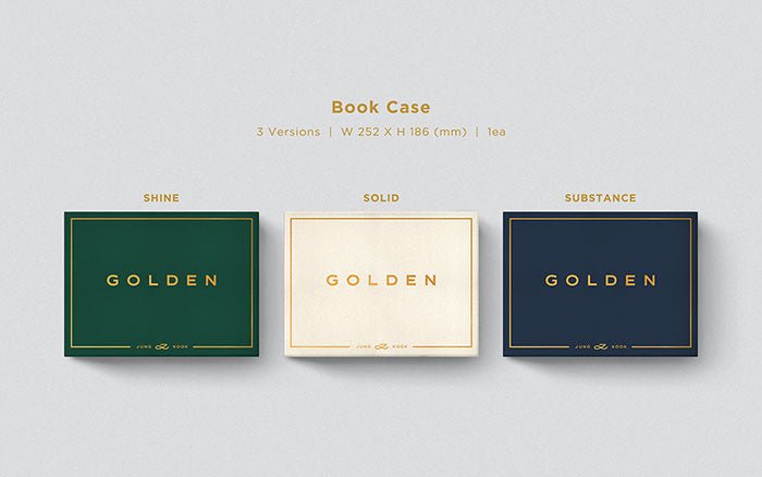 BTS Jung Kook - GOLDEN Set + WeVerse Gifts - Seoul-Mate
