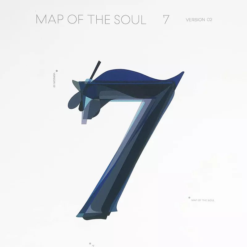 BTS MAP OF THE SOUL 7 レコード BTS Map Of the Soul 7 On 7 Inch Vinyl Limited Black 7