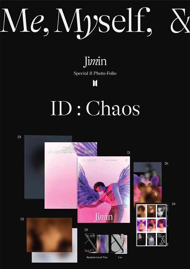 BTS - Me, Myself and Jimin 'ID: Chaos' Photobook - Seoul-Mate