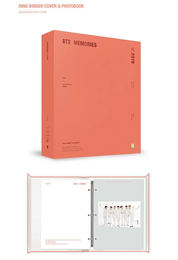 BTS - Memories of 2019 Neuauflage [6 DVD-Set] - Seoul-Mate
