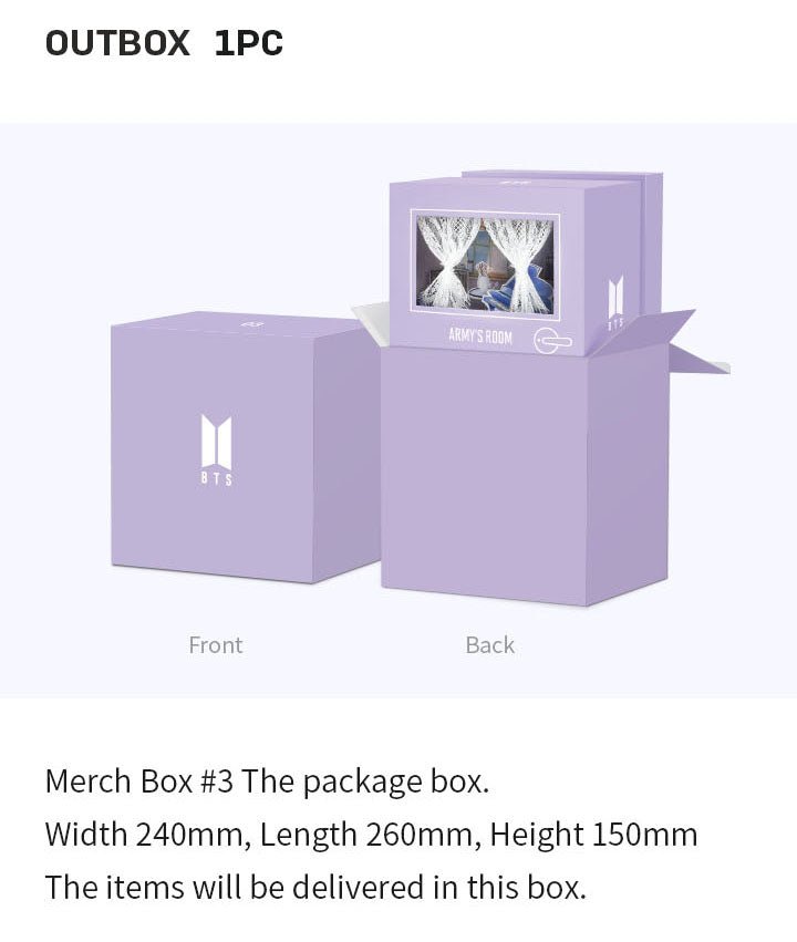 BTS - Army Membership Merch Box #03 – Seoul-Mate