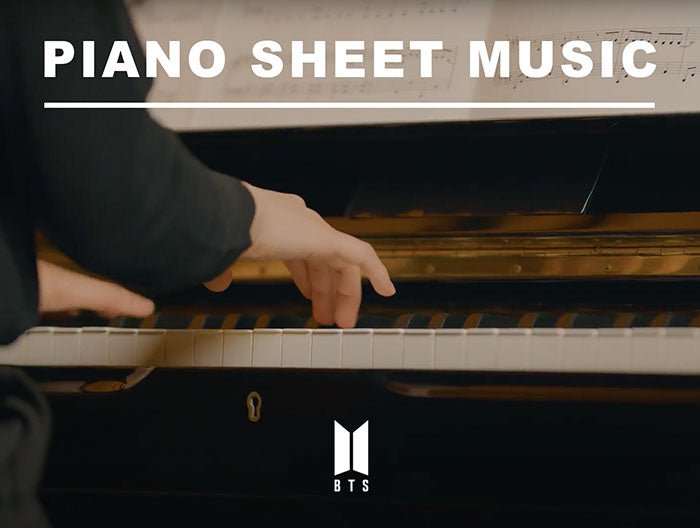BTS - Piano Sheet Music Klaviernoten Set - Seoul-Mate