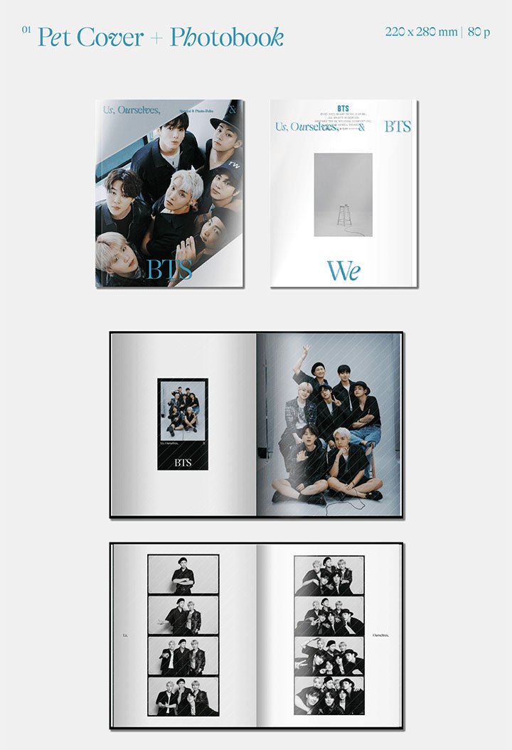 BTS - Us, Ourselves, and BTS 'WE' Photobook SET – SeoulMate