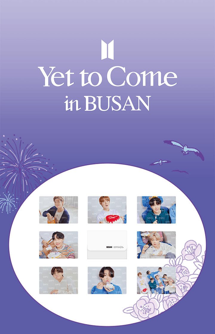 BTS - Yet to Come in Busan Mini Fotokarte - Seoul-Mate