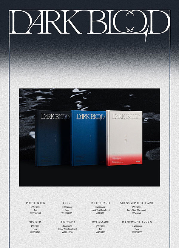 ENHYPEN - DARK BLOOD (4th Mini-Album) [PRE-ORDER] - Seoul-Mate