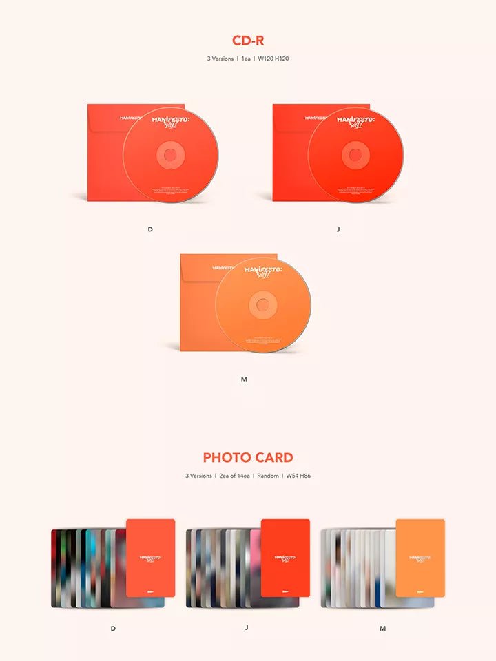 Buy ENHYPEN - Manifesto: Day 1 (3rd Mini Album) online – Seoul-Mate