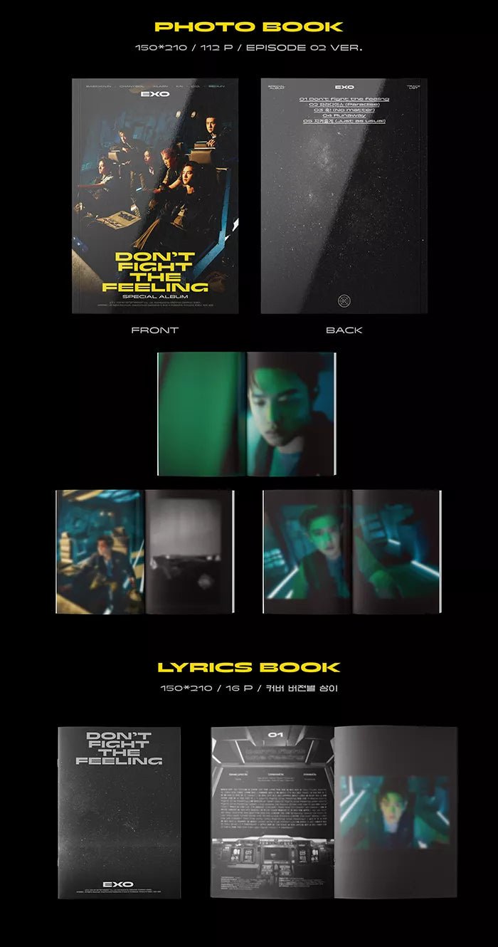 EXO - DON'T FIGHT THE FEELING Special Album (7th Mini-Album)#version_fotobuch-ver-2