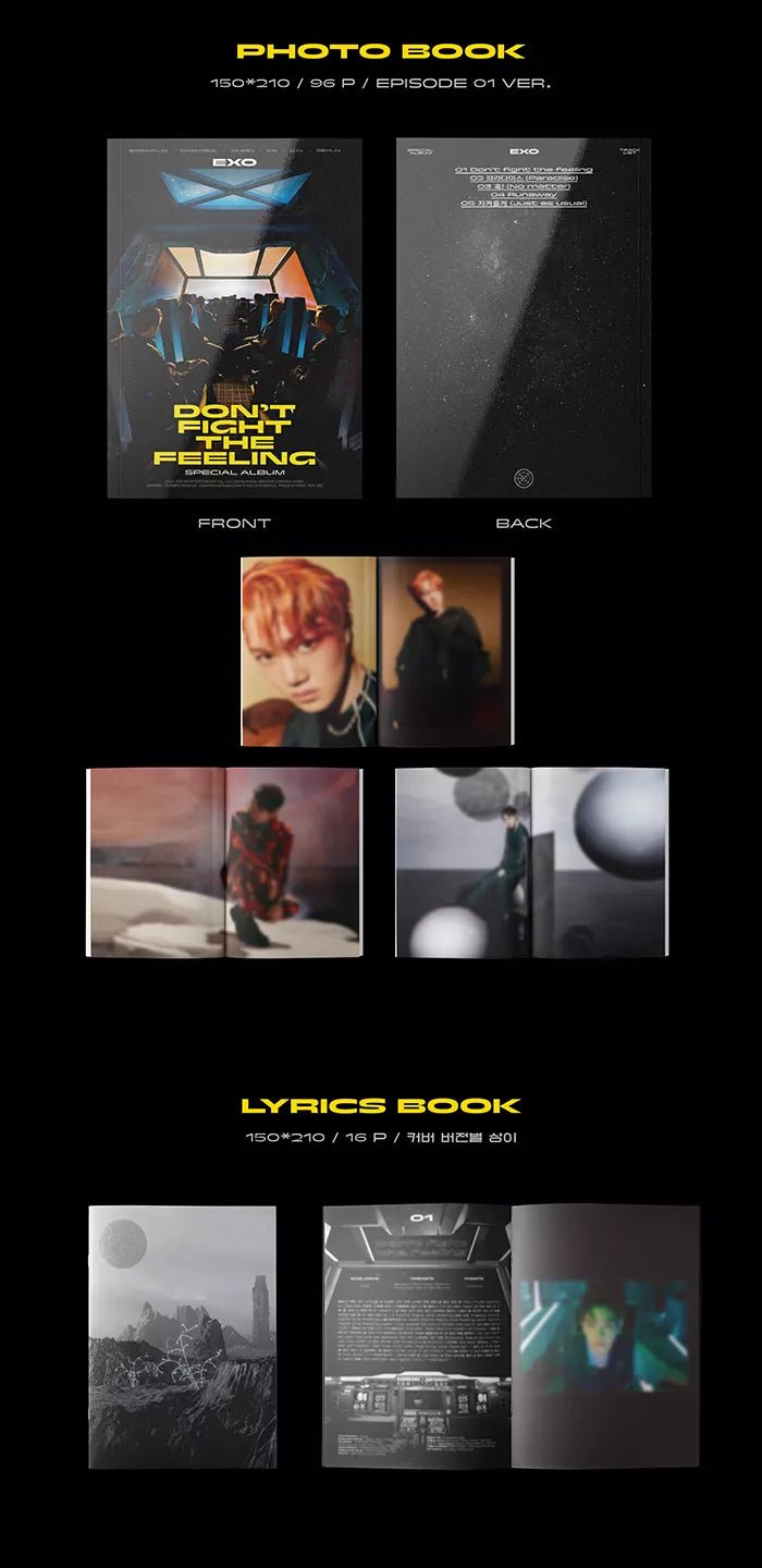 EXO - DON'T FIGHT THE FEELING Special Album (7th Mini-Album)#version_fotobuch-ver-1
