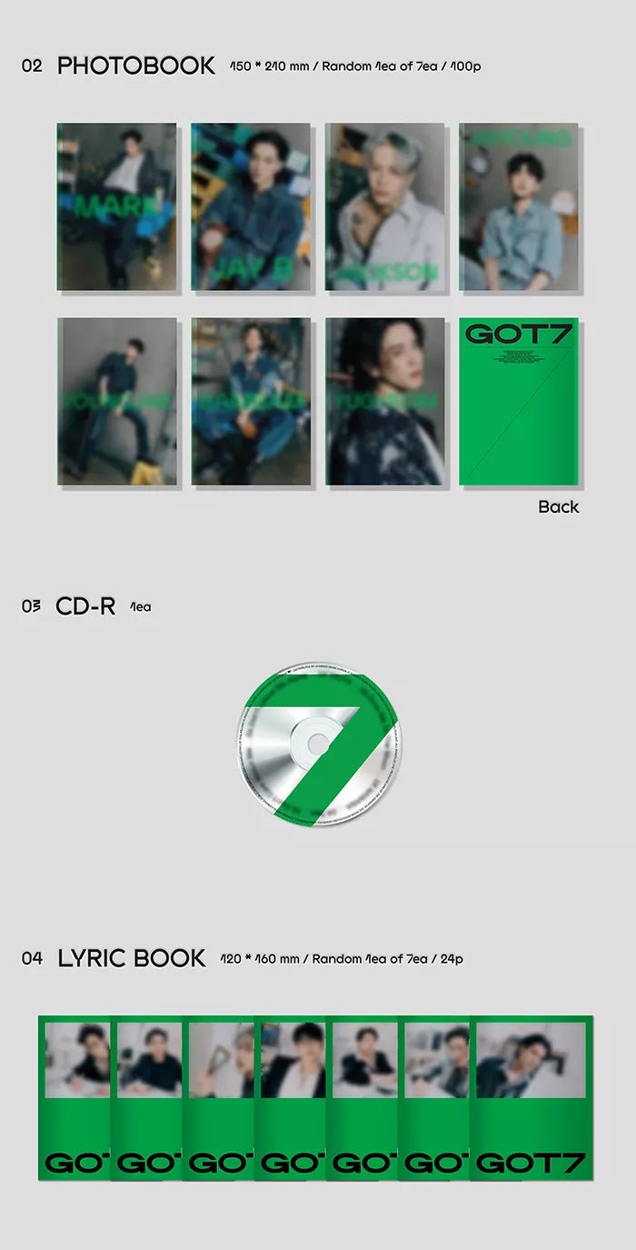GOT7 - 12th Mini-Album 'GOT7'